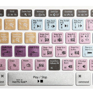 Protector teclado Macbook 13 Silicona Protools Silver Accesorios Computacionales