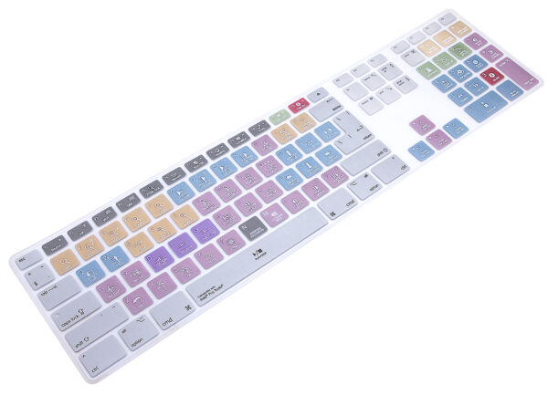 Protector teclado extendido A1234 Mac Silicona Protools Silver Accesorios Computacionales 2