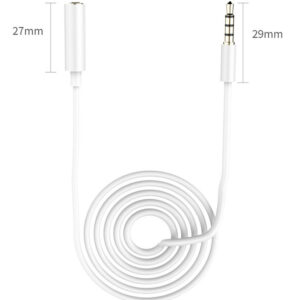 Extension cable auxiliar manos libres Accesorios Computacionales