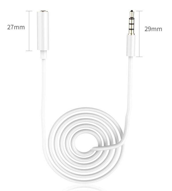 Extension cable auxiliar manos libres Accesorios Computacionales 2