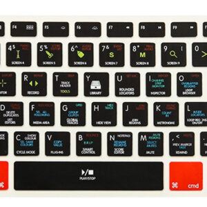 Protector teclado Macbook 13 Silicona Logic Pro X Accesorios Computacionales