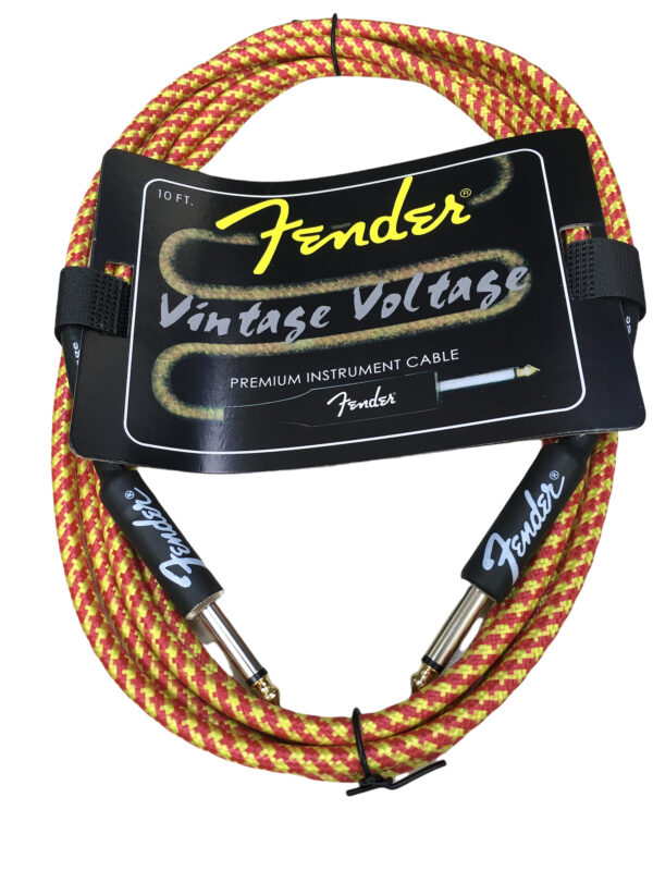 Cable De Instrumento Fender Vintage 6 Metros Guitarra Bajo 20ft Accesorios Musicales 5