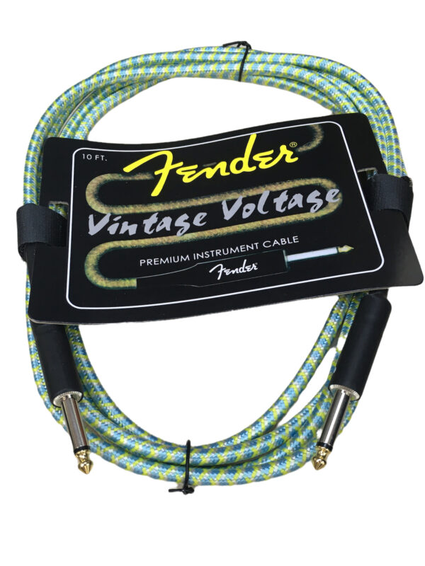 Cable De Instrumento Fender Vintage 6 Metros Guitarra Bajo 20ft Accesorios Musicales 7