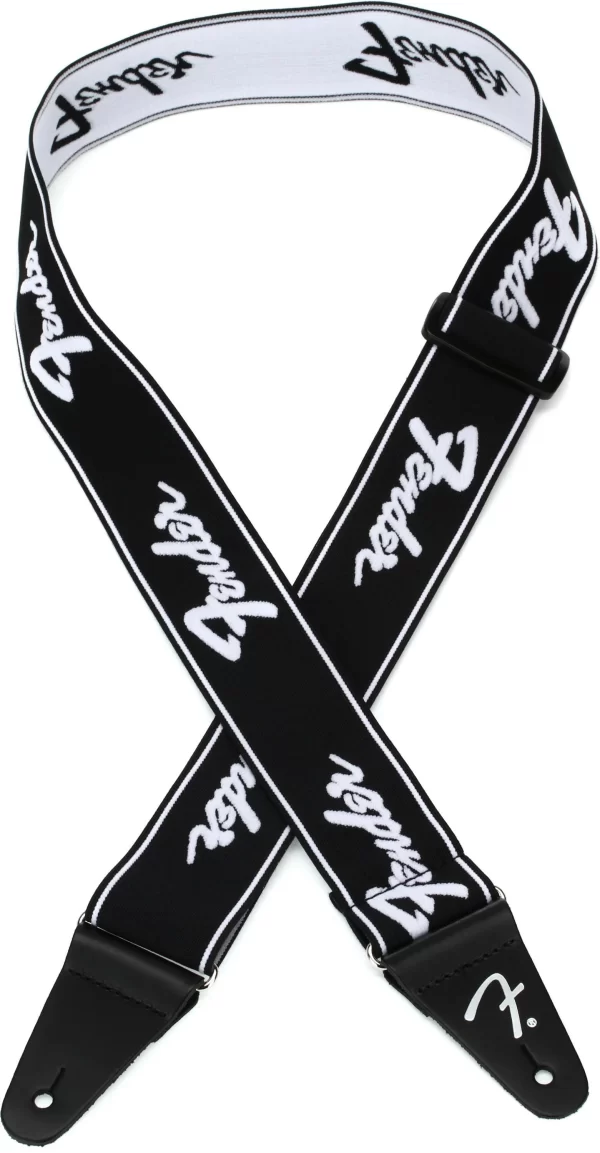Correa para Guitarra o Bajo Fender WeighLess Running Logo - Imagen 2